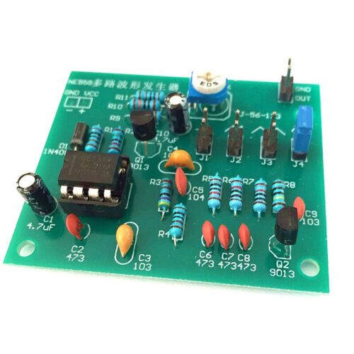 Múltiples canales NE555 Módulo De Generador De Onda Digital Kit para Armar uno mismo de onda sinusoidal Board
