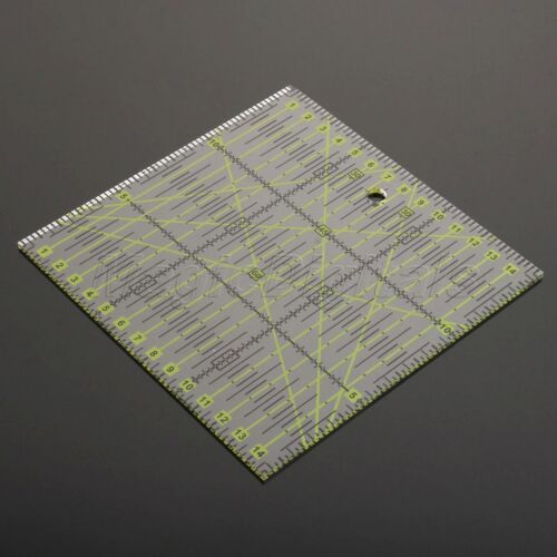 Quilting Quilters Craft Patchwork Rectangle Ruler Sewing Craft DIY Tools 15*15cm