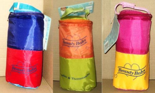 BEAUTY BABY TRAVEL INSULATED BOTTLE WARM or COOL HOLDER ASSORTED