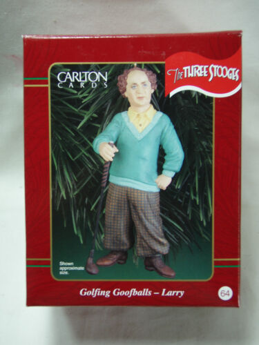 2000 Carlton Cards Golfing Goofballs Larry Fine The Three Stooges