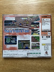 Virtua Athlete 2K Japan JPN Sega Dreamcast DC Complete W/ Spine Card & Leaflets