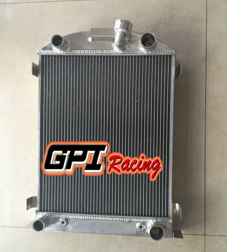 56MM aluminum radiator FOR Ford hot rod w//flathead V8 engine auto 1932 32