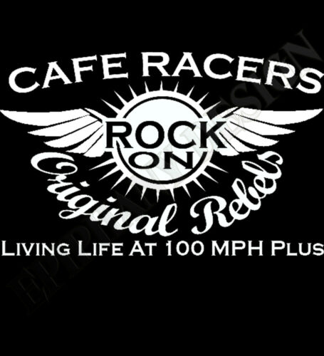 Café racers T-shirt à manches longues Ton Up Boys Rockers Le 60's bikers 50s London 