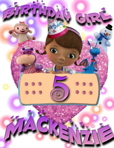 Personalized Doc McStuffins Personalized Birthday T-Shirt Party Favor