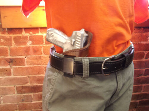 J/&J CUSTOM FIT FNX-45 IWB INSIDE WAISTBAND FORMED PREMIUM LEATHER CARRY HOLSTER