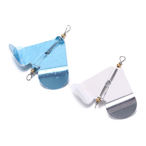 fishing sequins lures rotating blade fiy hard metal spinner bait tackle YEXJ