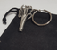 Welsh Leek Pewter Hand Crafted Key Ring Keyring in pouch Gift Idea