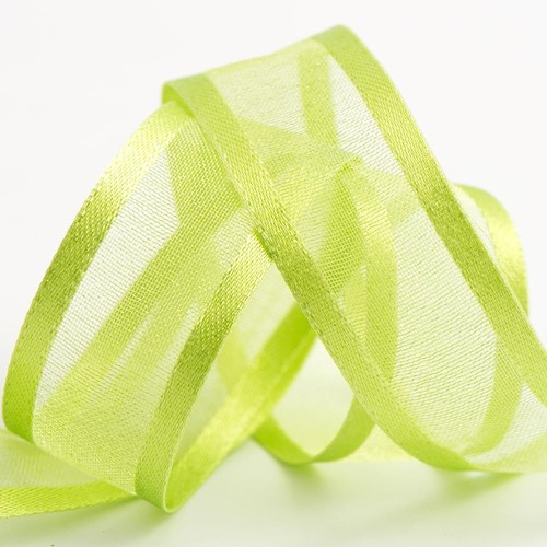Satin Edge Ribbon io Organza Sheer Chiffon Wedding Crafts