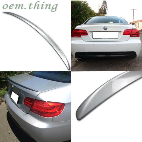 Painted For BMW 3-Series E92 2D Coupe M3 REAR TRUNK SPOILER WING ABS 330i 07-13 