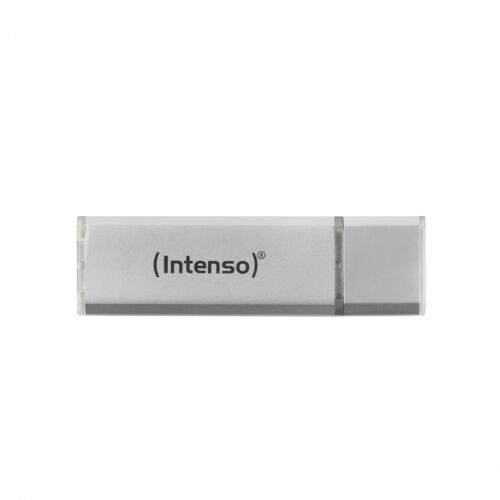 Ultra Line USB-Stick USB 3.0 SUPERSPEED INTENSO 128 GB ALU Silber NEU