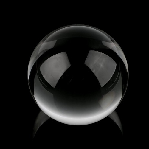 Crystal Glass Ball Sphere Quality Sphere for Photography Prop Decor