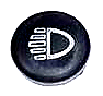 VW Vintage Parts Insert Headlight Switch Knob