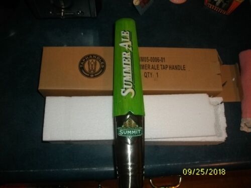 SUMMIT SUMMER ALE BEER TAP HANDLE 12 INCH BRAND NEW IN BOX 