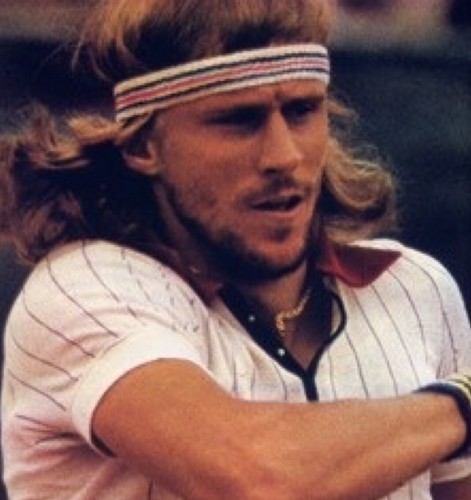 Tennis Verkleidung Wimbledon Retro Fila Bj Borg Headband-100 /% Authentic