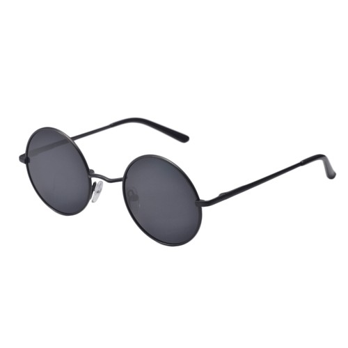 New Vintage Polarized John Lennon Sunglasses Hippie Retro Round Mirror Glasses 1