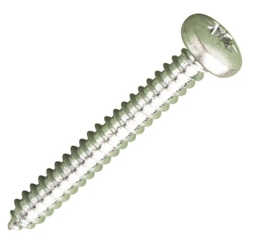 10g x 1 1//4 /"Pozi Poêle Tête Self Tapotement Vis Inoxydable DIN 7981-25pk