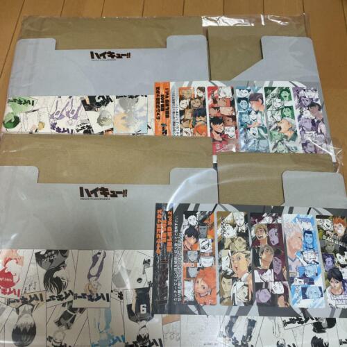 NEW Haikyuu Comics Storage Box Jump shop vol.1 vol.2 set Japan F//S