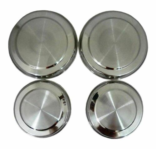 4pc Hob Cover Set Stainless Steel Metal Electric Cooker Ring Li 