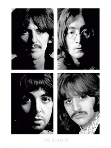 The Kunstdruck Grösse 60x80 cm White Album Beatles