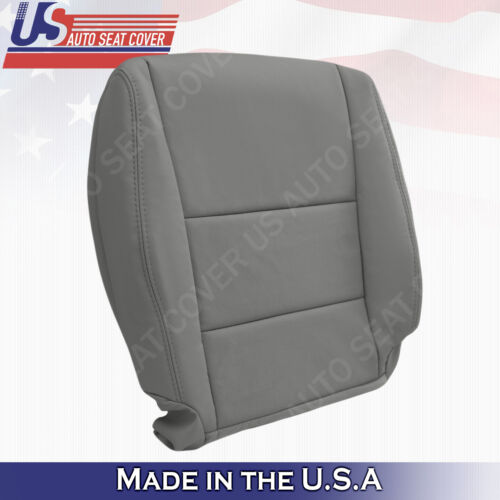 DRIVER PASSENGER Bottom Leather Seat Cover Gray 2008 to 2012 FOR HONDA ACCORD