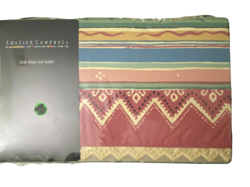 NWT Collier Campbell Gypsy Dance King Size Bed Sheet 