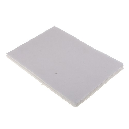 10Sheet Keramikfaserpapier Quadratisches Mikrowellenofenglas