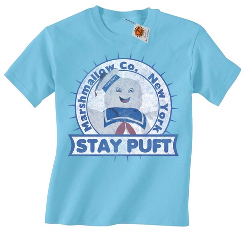 Stay Puft Marshmallow Man Ghostbusters Inspired Kids T-Shirt