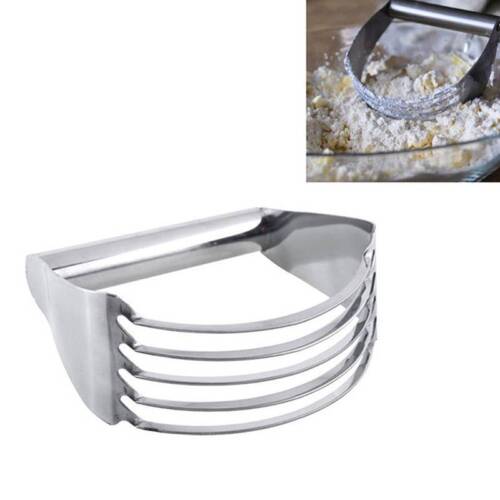 Stainless Steel Pastry Dough Cutter Blender Mixer Whisk Baking Kitchen Tool new 