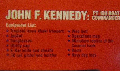 Kennedy PT 109 Boat Commander NIB Collector Piece Hasbro 2000 GI JOE John F