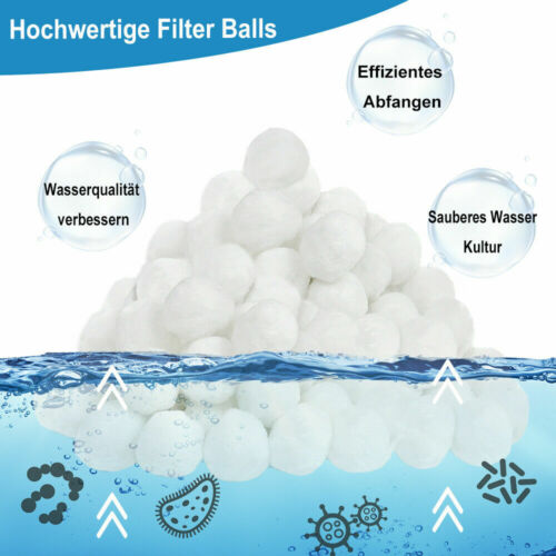 700g Filter Balls für Pool Filterballs alternativ 25 kg Filtersand Filterbälle #