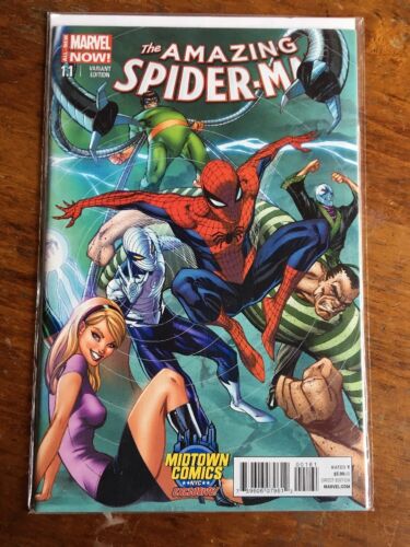 Amazing Spider-Man 1 1.1 Superior 31 Campbell Connecting Color Variant Set