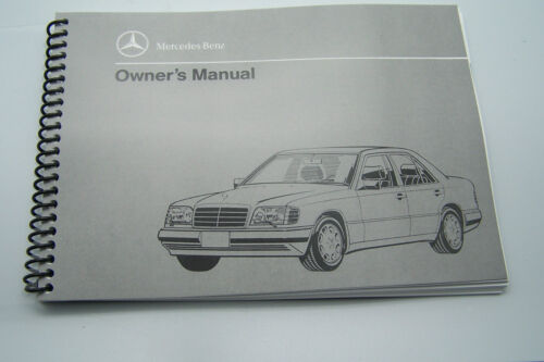 1995 Mercedes e320 e420 Owners Manual Parts Reprint W124 convertible 1994 1993