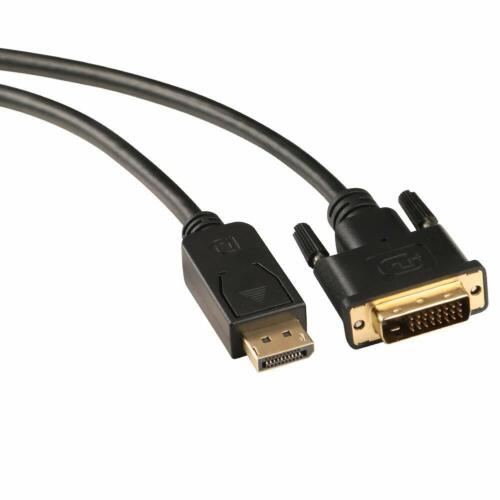 DisplayPort DP to DVI Cable display port DVI Adapter 6/10/25FT 1080P Gold-plated 