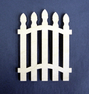 Dollhouse Miniature 1:24 Scale Picket Gate