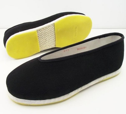 Kung Fu Vintage Shaolin Cloth Shoes Mens Slippers Causal Loafter Size 38-48 New