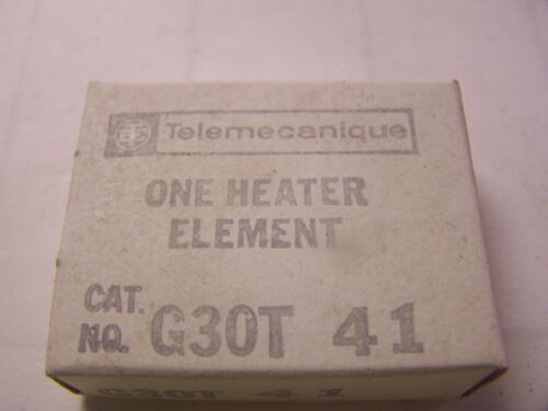3 NEW TELEMECANIQUE G30T41 OVERLOAD HEATER ELEMENT LOT OF 3