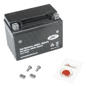 PFAND Gel Batterie 5Ah Peugeot Speedfight 2 50 WRC 206 LC Bj 03-04 inkl