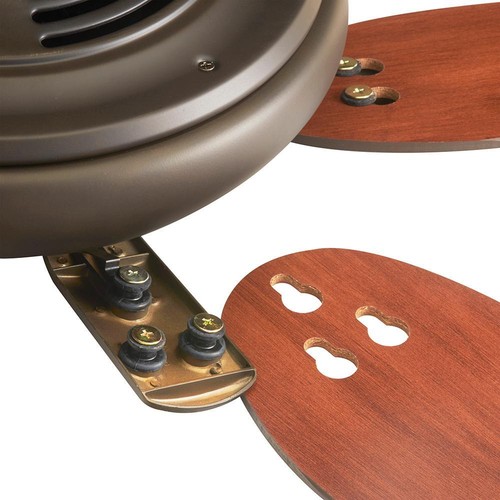 Hampton Bay Holly Springs 52 in LED Indoor Oil-Rubbed Bronze Ceiling Fan
