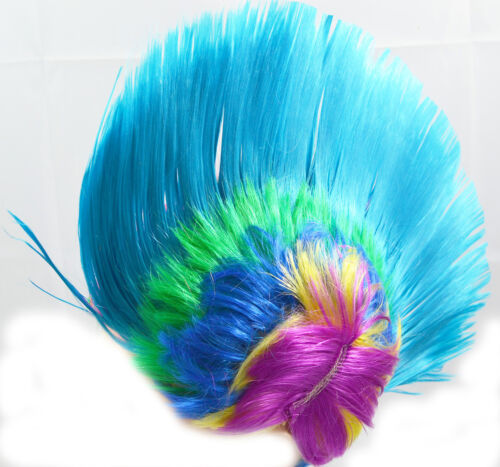 Mohawk Hair Wig Mohican Punk Rock Fancy Dress Cosplay Party Costume Stag Hen Do