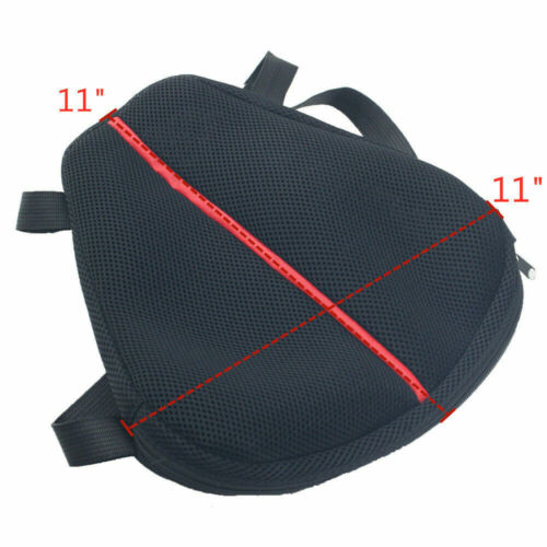 Air Motorcycle Seat Cushion Pressure Relief Pad Large for Cruiser Touring Saddle