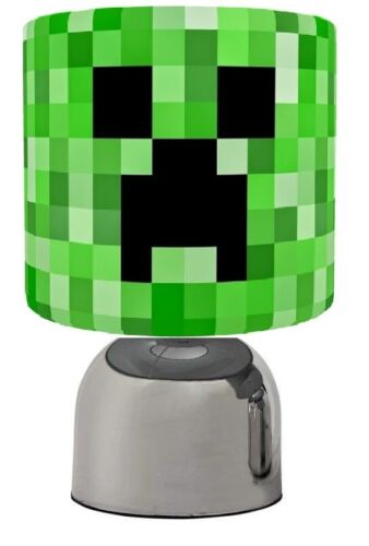 or Bundle  free p&p Touch  Lamp GREEN PIXELS Light Shade