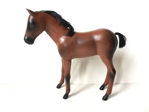 Pedigree Sindy Poulain 1980 S marron cheval noir Baby pony 44250 Accessoire shimmyshim 
