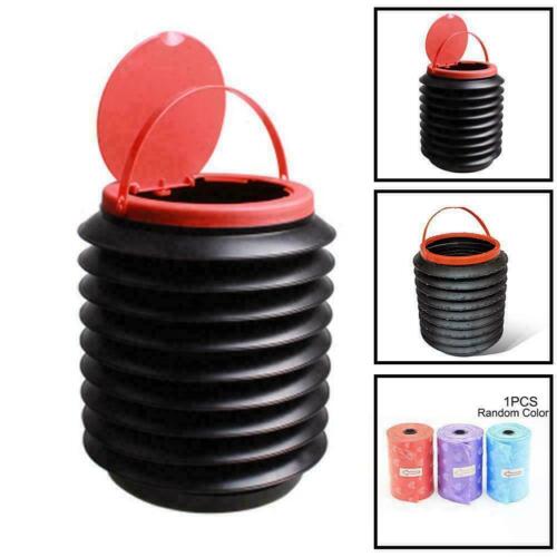4L Portable Folding Collapsible Canvas Bucket Outdoor Barrel Fishing Campin Y9C9