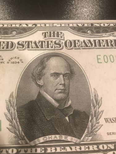 Reproduction United States 1934 $10,000 Bill Federal Reserve Note Copy USA