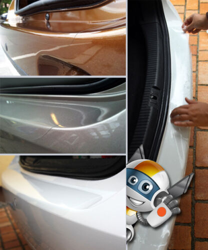 Paint Protection Foil Bumper Auto Adhesive Suitable For Vauxhall Corsa E 