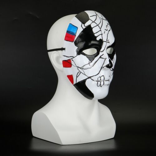 Scary Jigsaw Mask Punisher Billy Russo Mask Cosplay Halloween PVC Mask Props