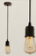 LED Pendelleuchte Pendel Lampe Leuchte Retro Kupfer Antik Hängelampe 995498