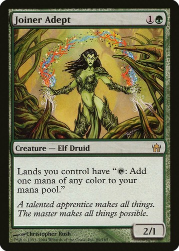 Joiner Adept Fifth Dawn NM-M Green Rare MAGIC THE GATHERING MTG CARD ABUGames