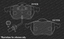 1996 1997 1998 Audi A4 Max Performance Ceramic Brake Pads F