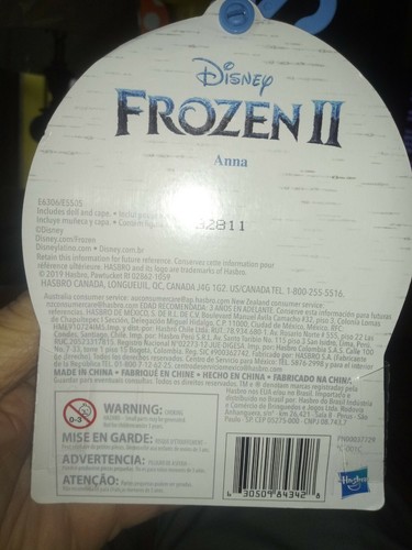 NEW UNOPENED Hasbro Disney Fozen II Anna Figure Ages 3+